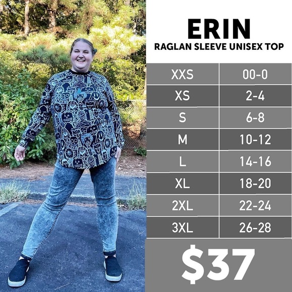 M Lularoe Erin - Picture 4 of 4
